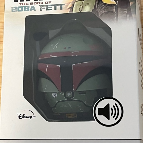 NIB Star Wars Boba Fett Bitty Boomers Disney+ Wireless Bluetooth Speaker - Picture 6 of 16